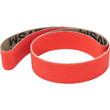 Pferd Benchstand Belt, 2 in W, 72 in L, 50 Grit, Coarse, Ceramic CO-COOL 49603